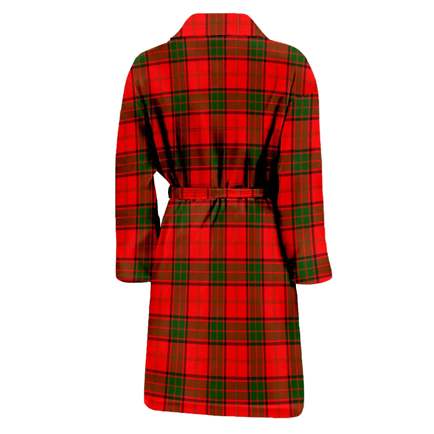 Adair Tartan Bathrobe with Family Crest