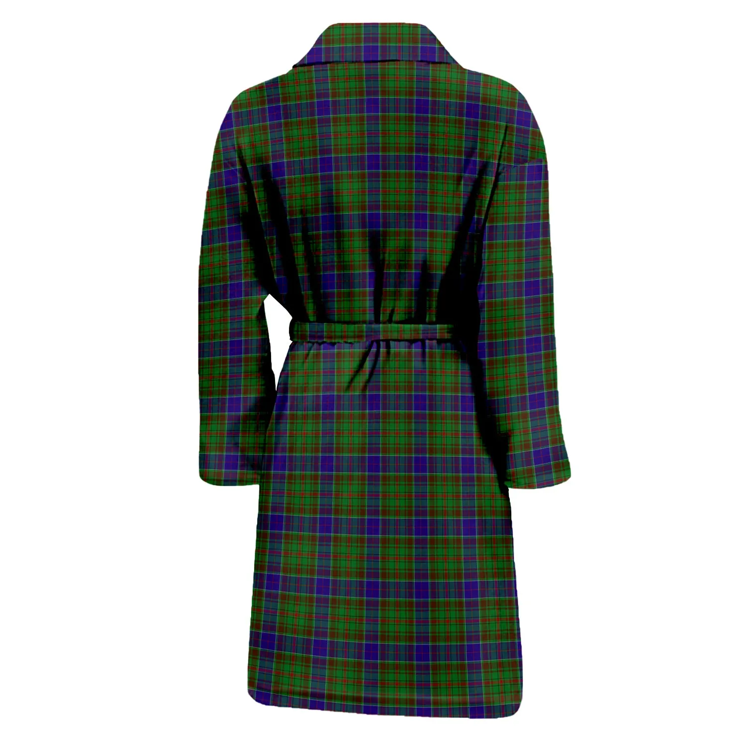 Adam Tartan Bathrobe with Family Crest