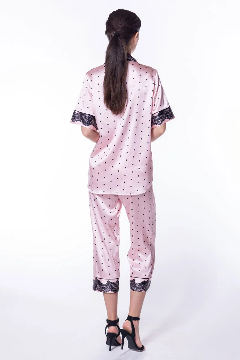 Amelie Print Cropped Pajama