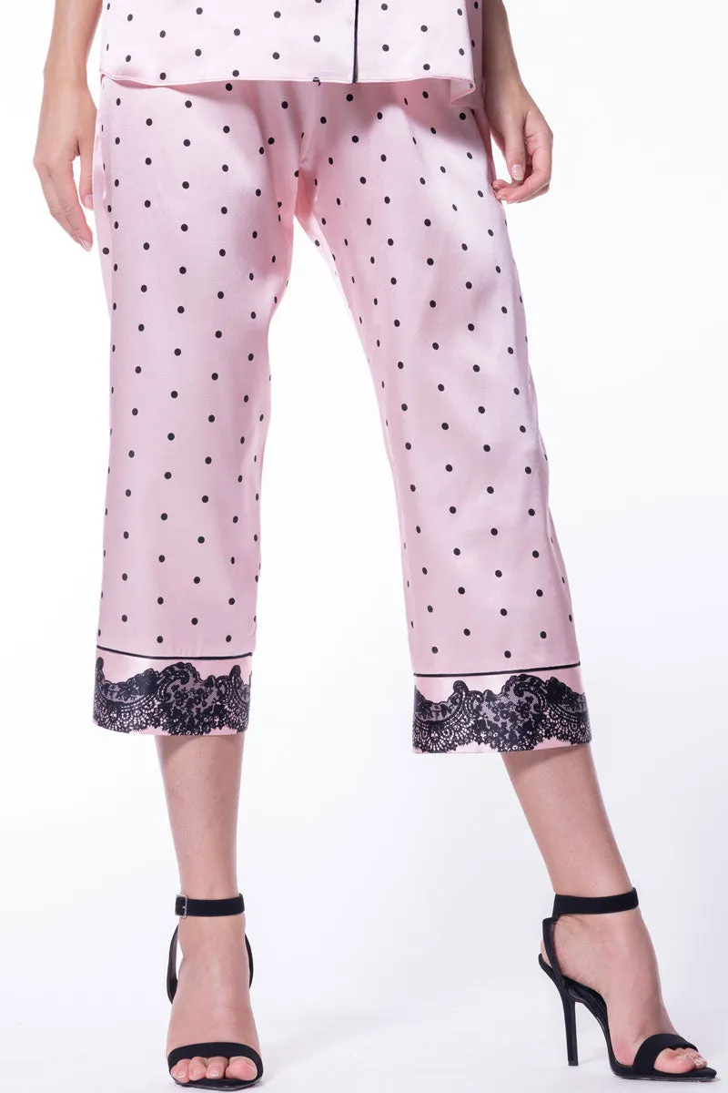 Amelie Print Cropped Pajama