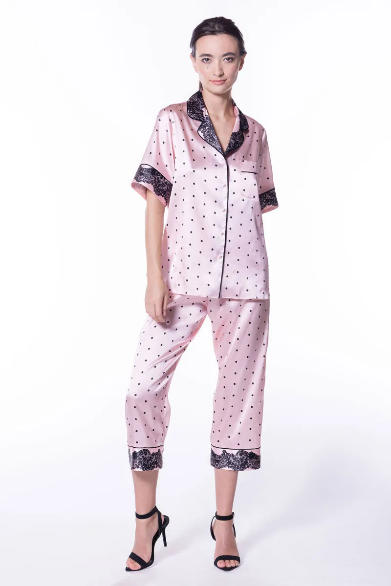 Amelie Print Cropped Pajama