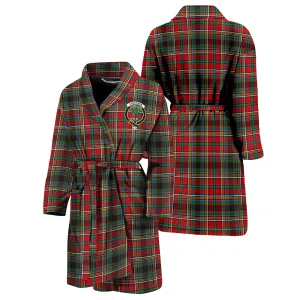 Anderson of Arbrake Tartan Bathrobe with Family Crest