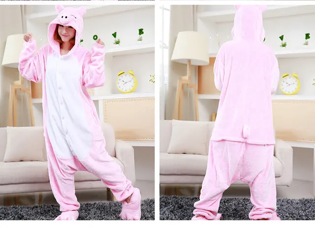 Animal Cartoon Cosplay Pajama Onesie