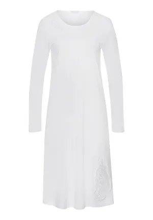 Anne Embroidered Cotton Nightgown | Off White 74892-102