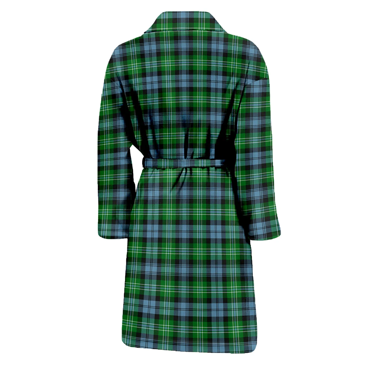 Arbuthnot Ancient Tartan Bathrobe with Family Crest