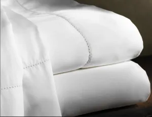 Aspen Hemstitch Queen Sheet Set