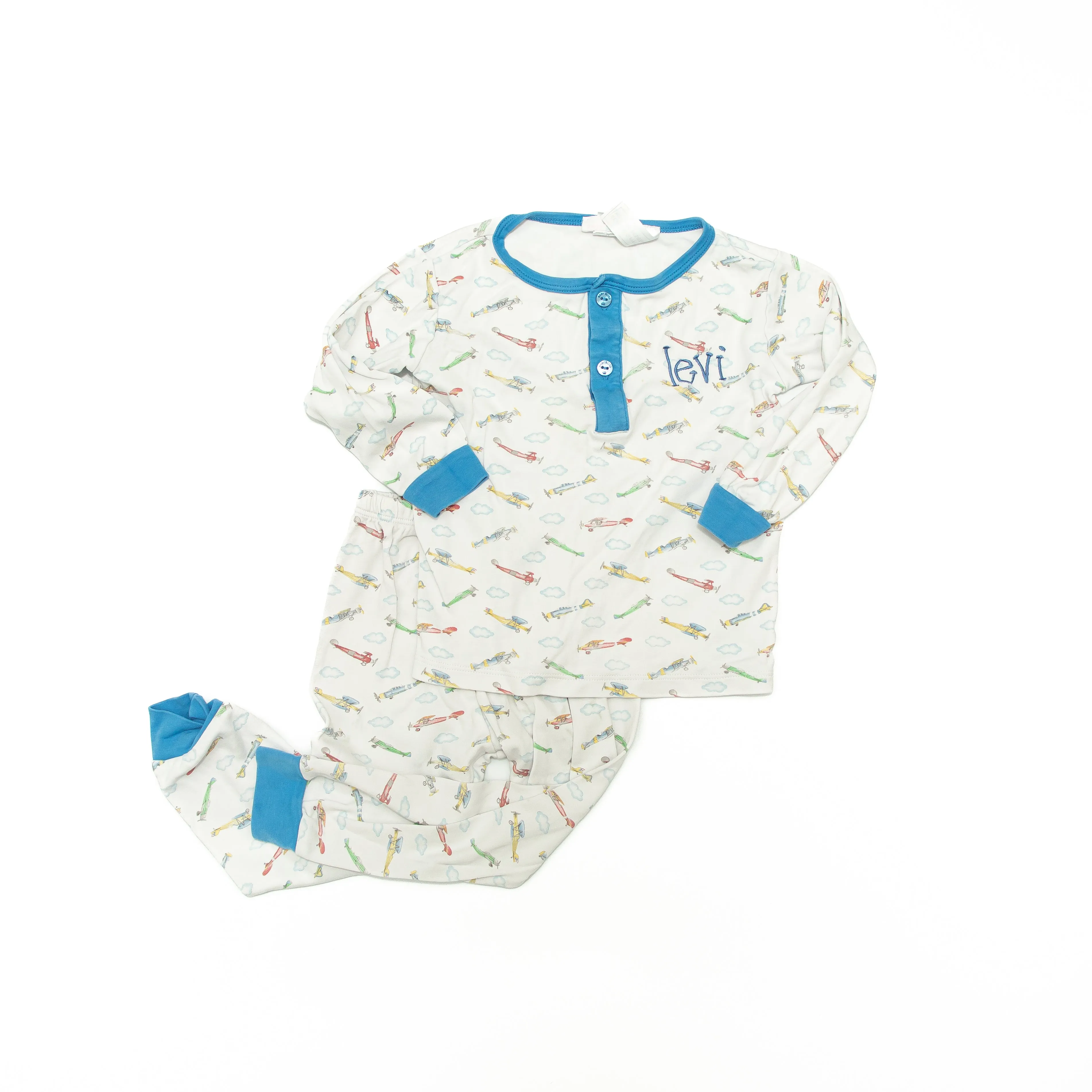 Baby Loren Airplane Pajamas