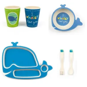 Bamboozle Wally the Whale Dinner Set