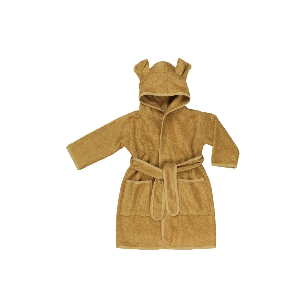 Bathrobe - Junior - Bear - Ochre