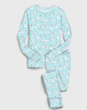 Beautifully Bold Blue Dalmatians - Bamboo Long Sleeve Lounge Set