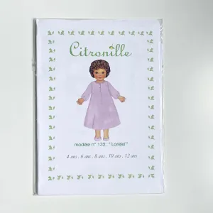 Citronille Patterns : Lorelai Child's Nightdress