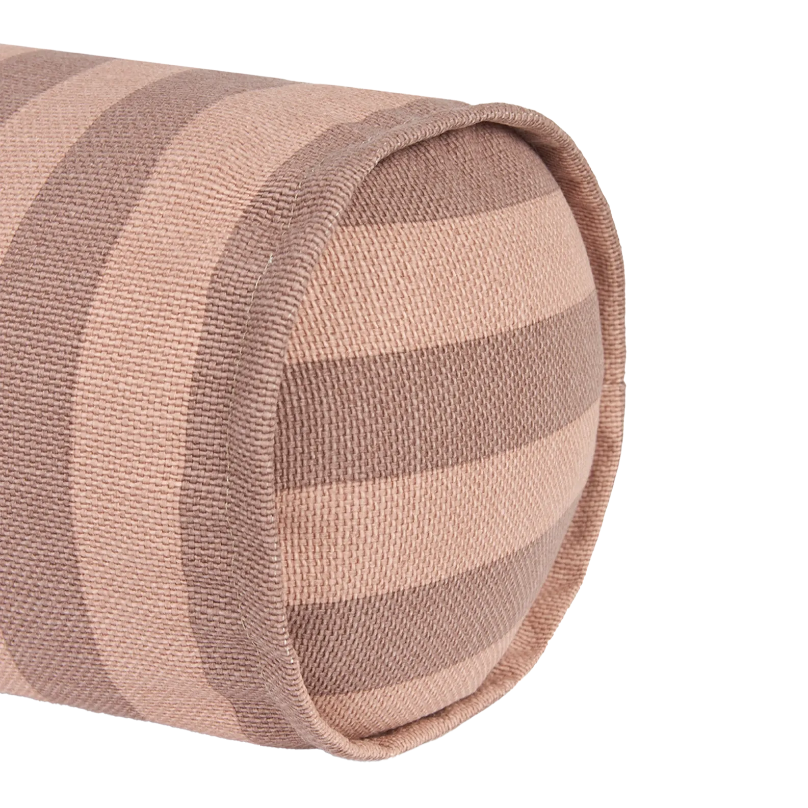 Cylinder Cushion Vibes - Pink Mauve Stripes