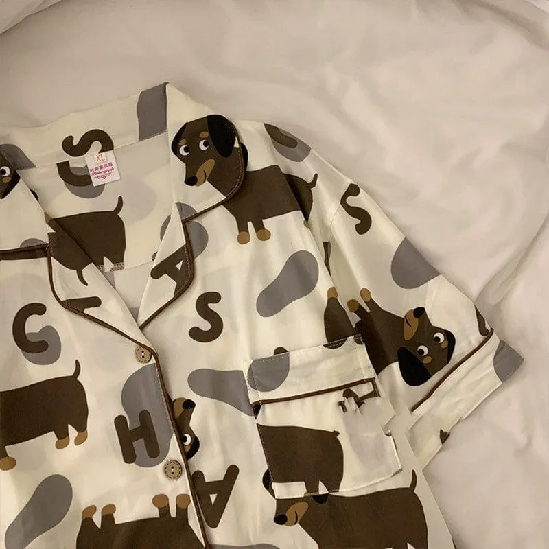 Dachshund Pajama Set