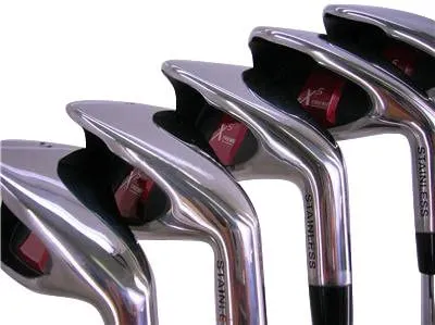 Extreme X5 Wide Sole iBRID Men's Iron Set (4-PW, SW) Right Handed Graphite Regular Flex R Flex Club