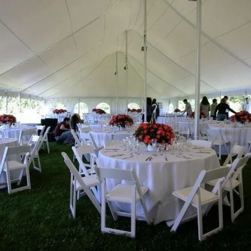 Faux Burlap Rental Table Linen