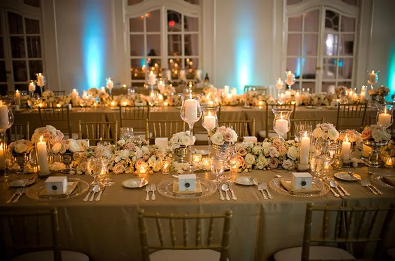 Faux Burlap Rental Table Linen