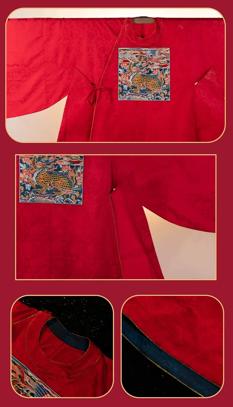 Haishang Yunjing 海上云镜 Royal Ming Men's Wedding Robe Deposit