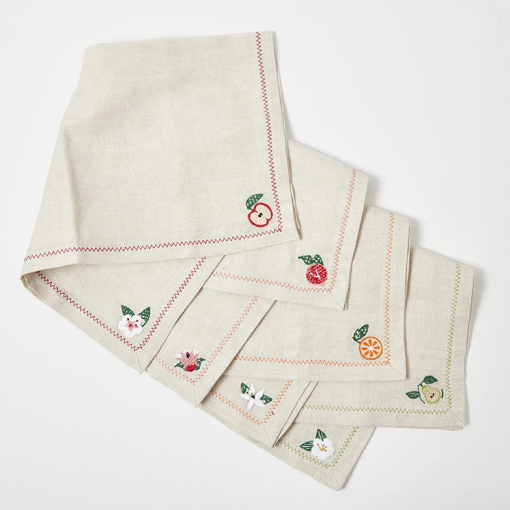 Harvest Linen Napkin Set of 4