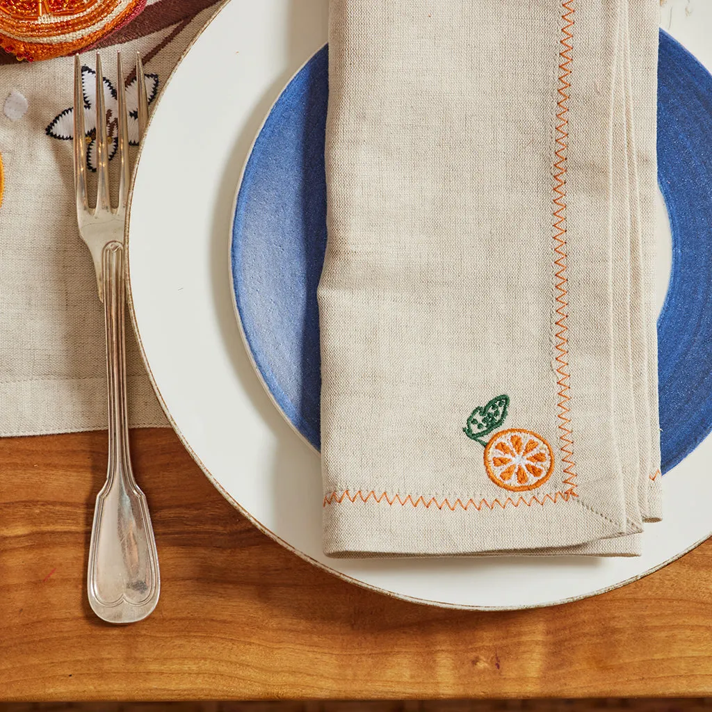 Harvest Linen Napkin Set of 4