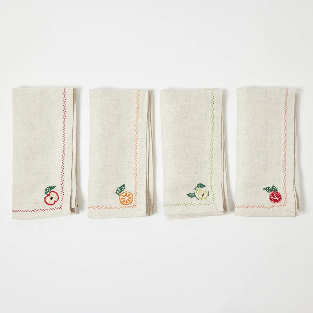 Harvest Linen Napkin Set of 4