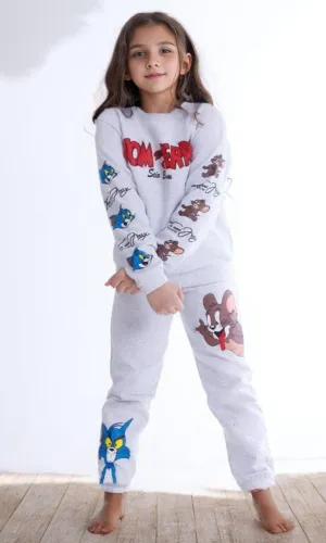 Kids T&J Pajama - Grey