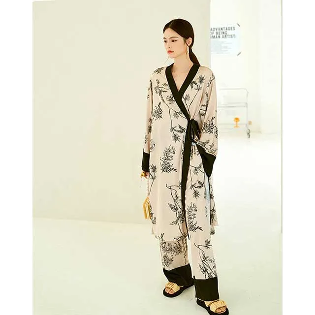 Kimono Pajamas Set