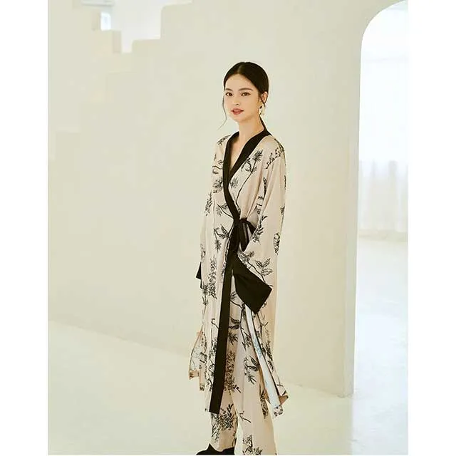 Kimono Pajamas Set