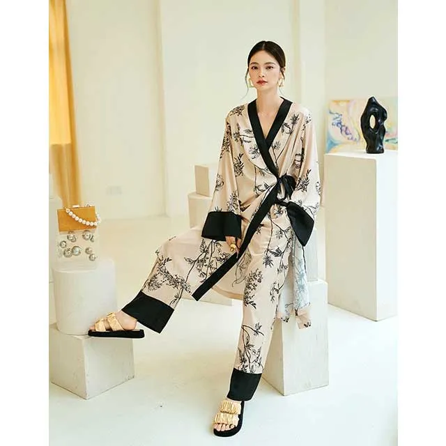 Kimono Pajamas Set