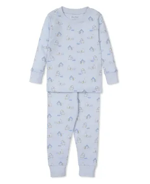 Kissy Kissy Pups In Action Blue Pajama Set Snug PRT KB610809I/KB610809P-K480 5105