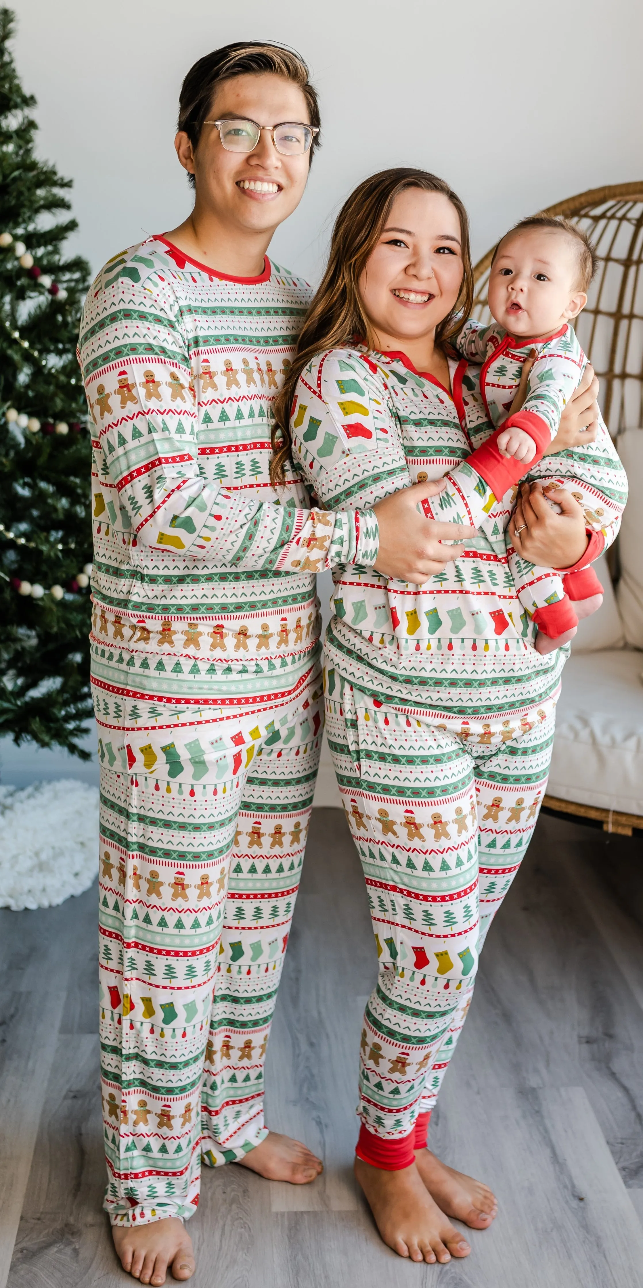 Little Sleepies Fair Isle Women's Bamboo 2pc Pajama Set