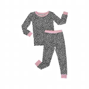 Little Sleepies Snow Leopard Bamboo 2pc L/S Pajama Set