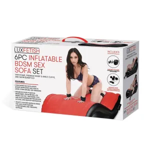 Lux Fetish 6-Piece Inflatable BDSM Sex Sofa Set