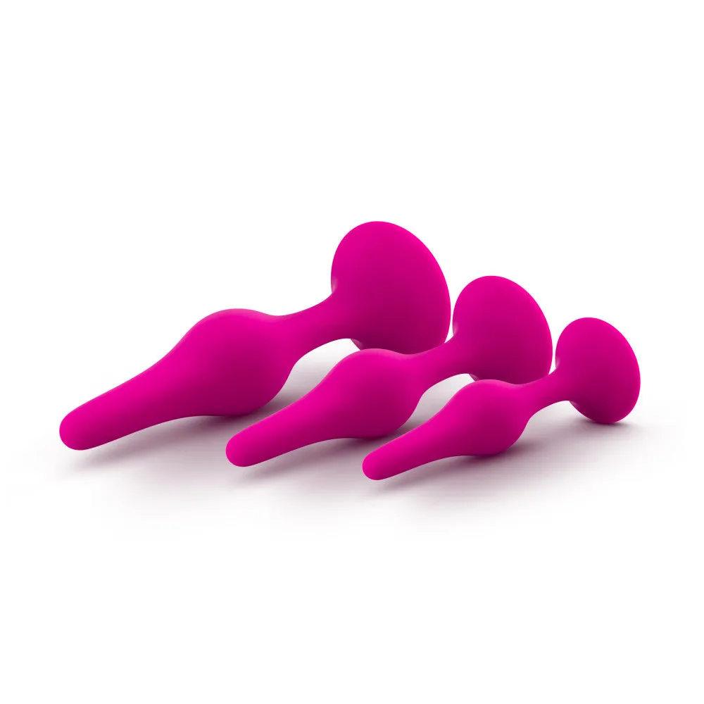 Luxe By Blush® | Beginner Kit Pink Anal Plug With Suction Cup Base