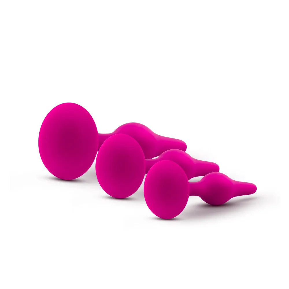 Luxe By Blush® | Beginner Kit Pink Anal Plug With Suction Cup Base