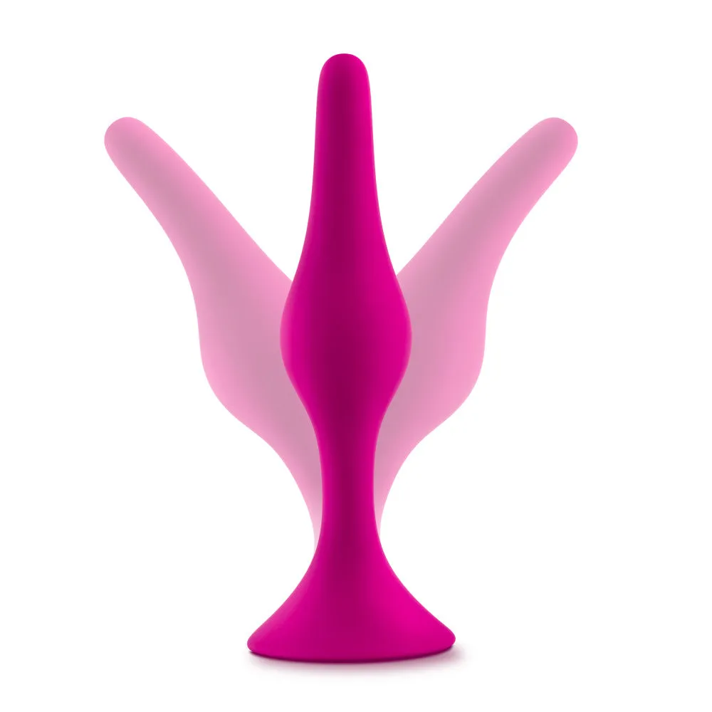 Luxe By Blush® | Beginner Kit Pink Anal Plug With Suction Cup Base