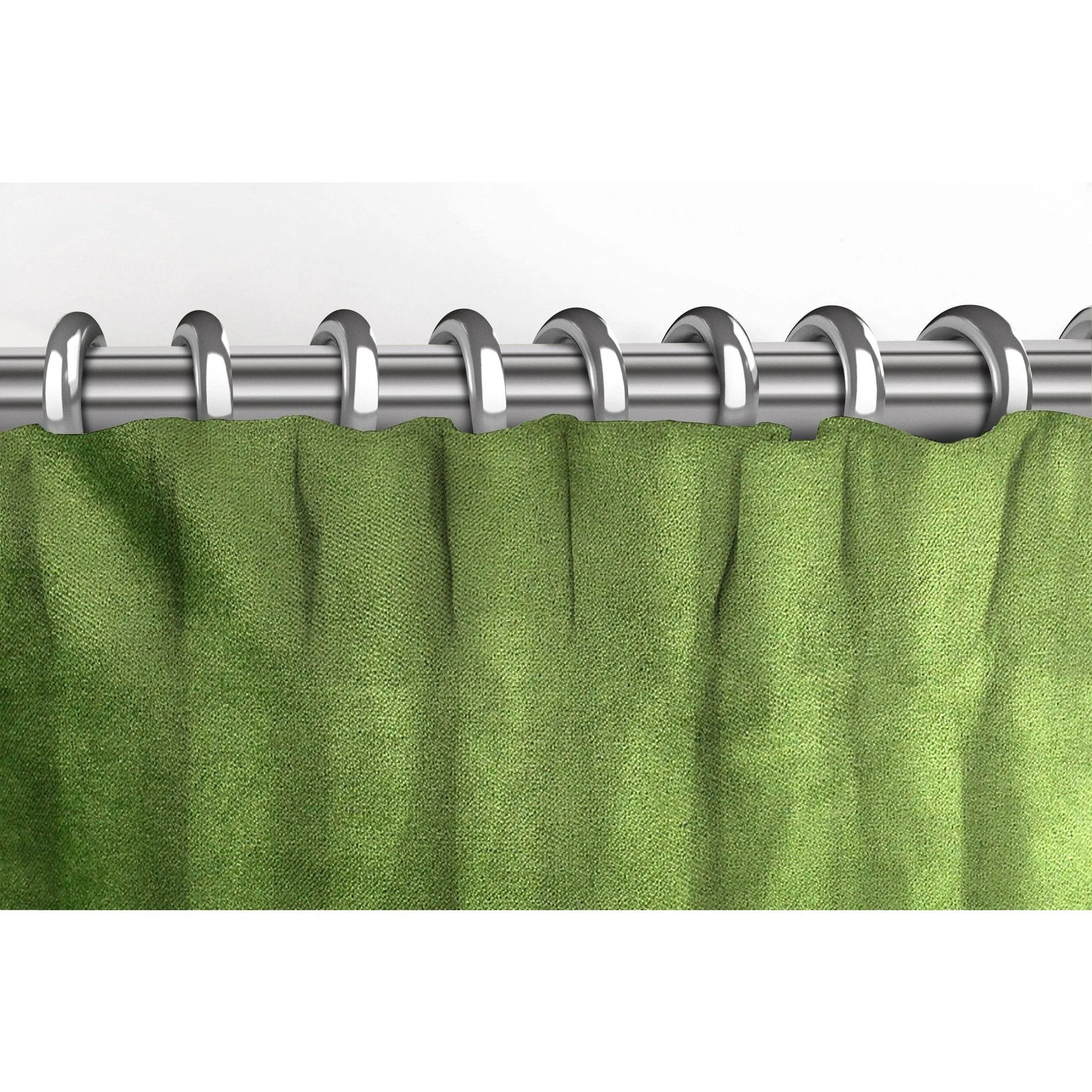 Matt Fern Green Velvet Curtains