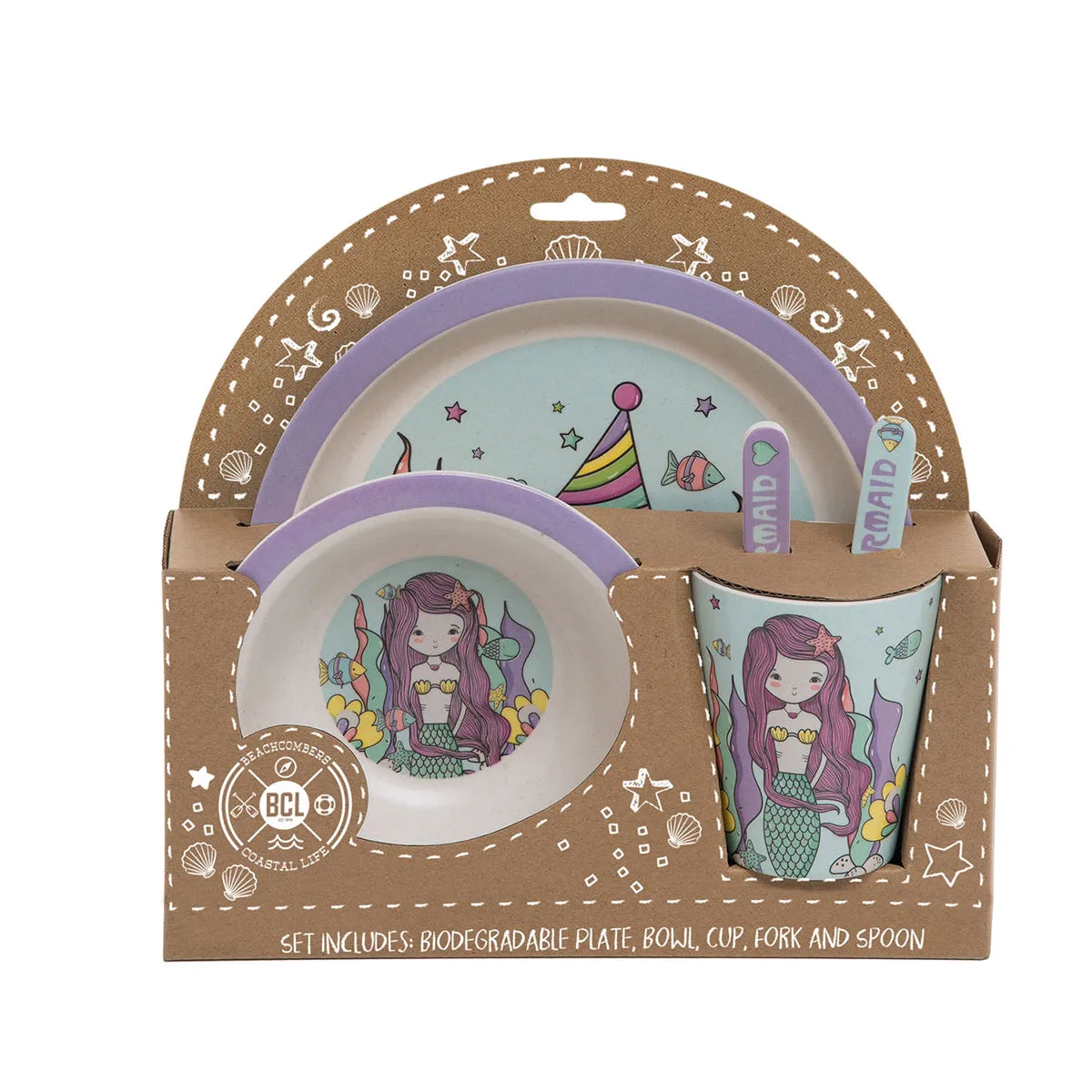 Mermaid Dream Bamboo Kids Set