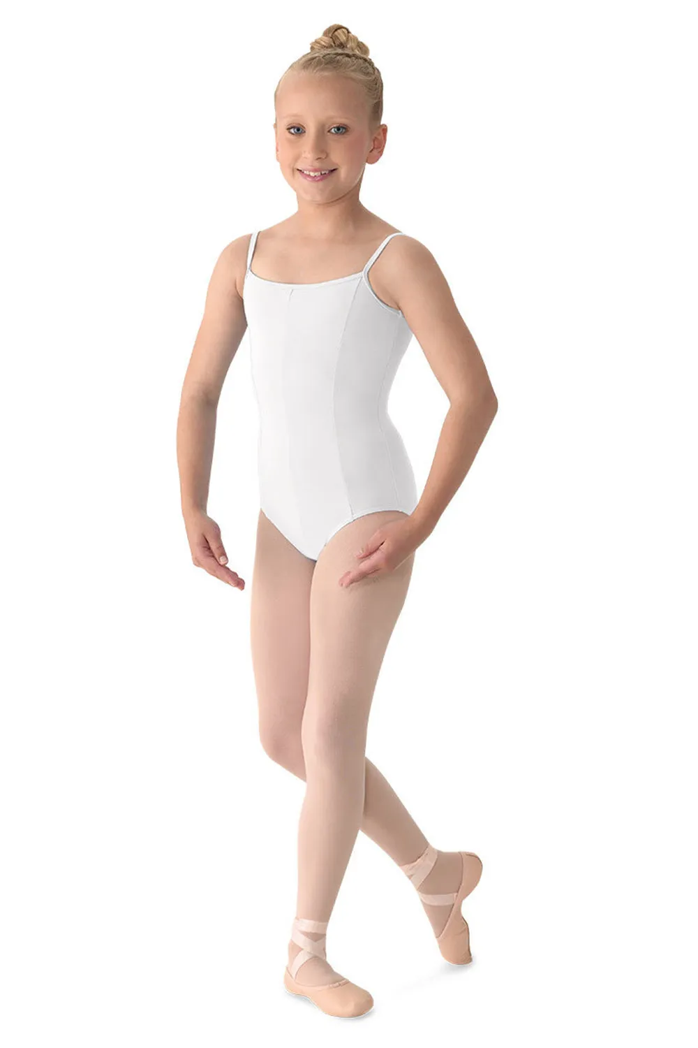 MIRELLA M207CD PRINCESS SEAMED CAMISOLE LEOTARD