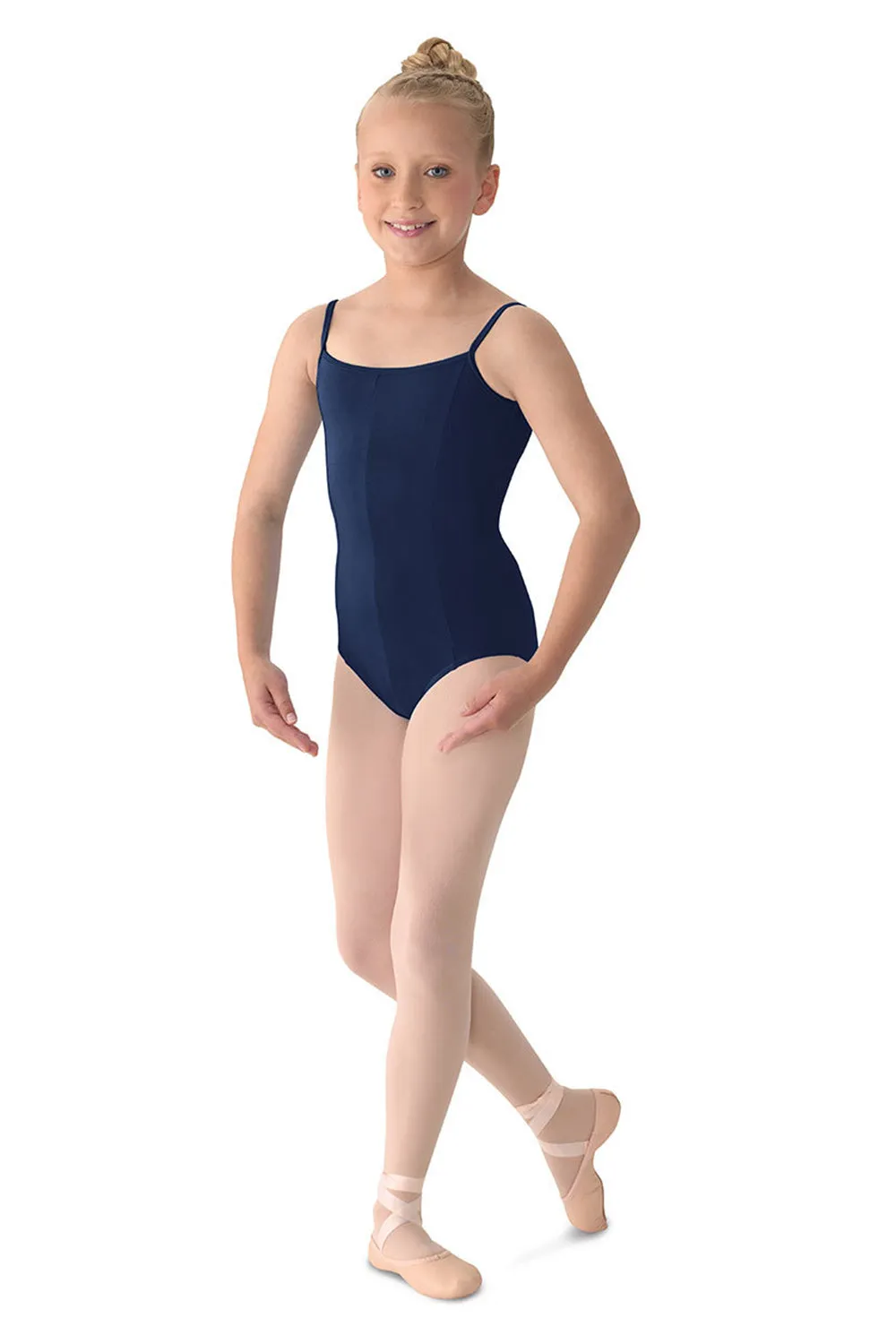 MIRELLA M207CD PRINCESS SEAMED CAMISOLE LEOTARD