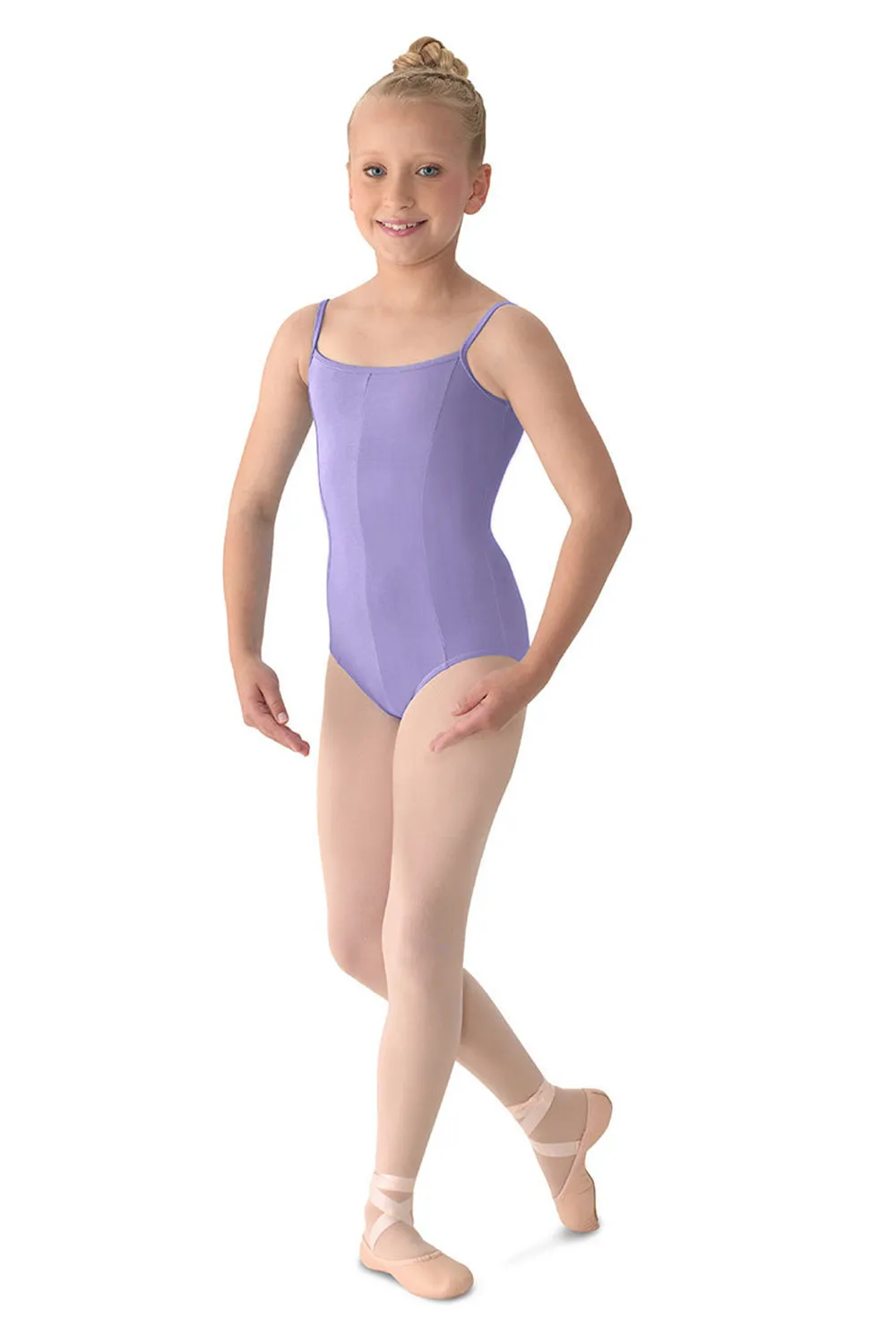 MIRELLA M207CD PRINCESS SEAMED CAMISOLE LEOTARD