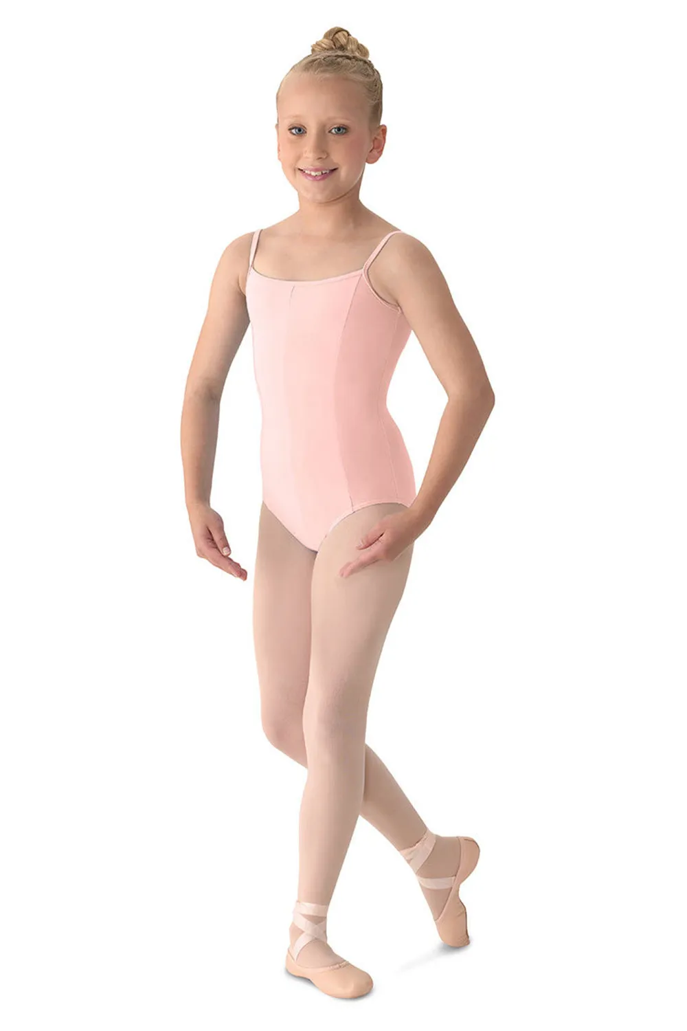 MIRELLA M207CD PRINCESS SEAMED CAMISOLE LEOTARD