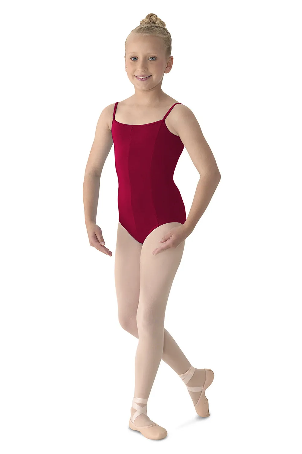 MIRELLA M207CD PRINCESS SEAMED CAMISOLE LEOTARD