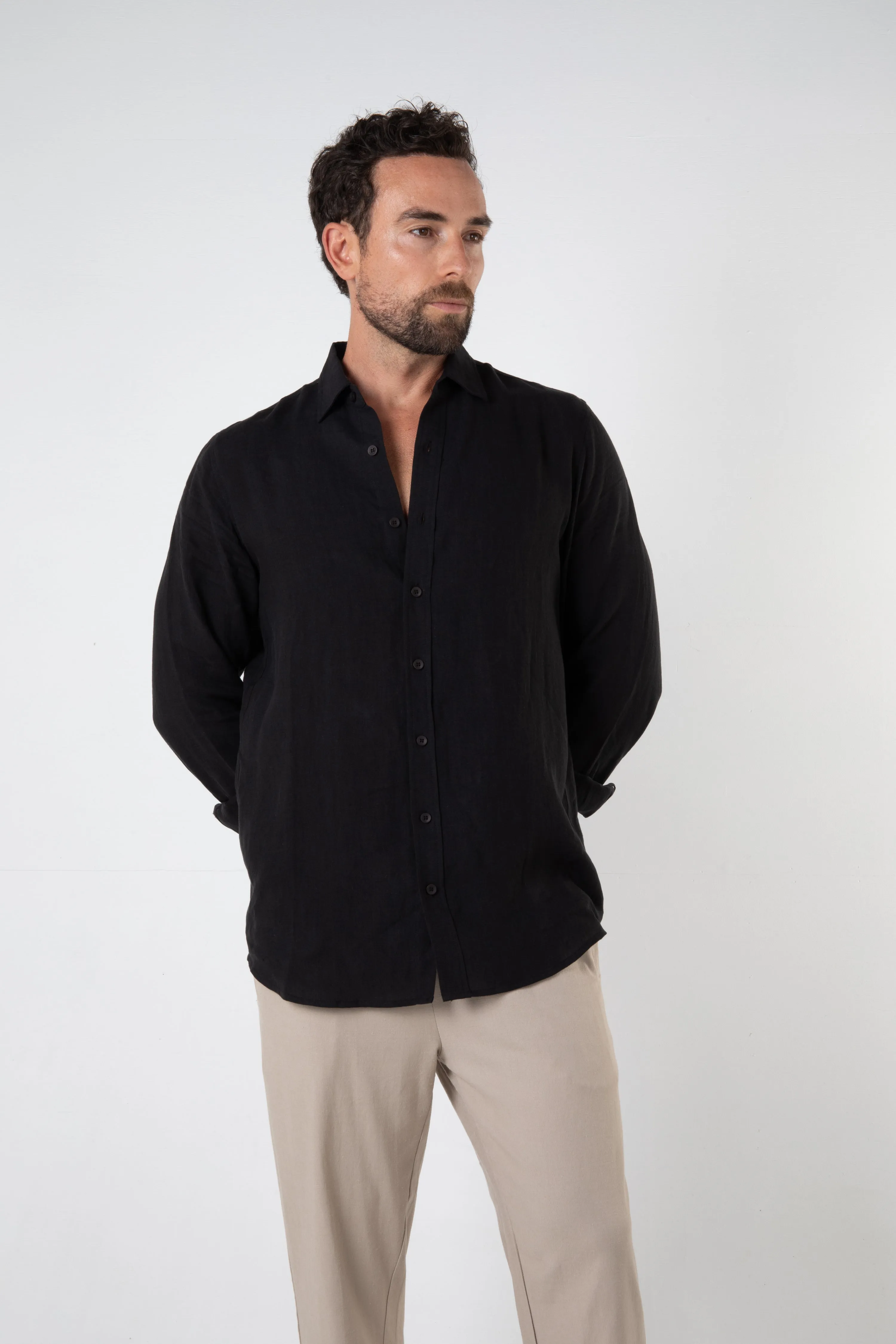 MONTOYA SHIRT - CROMA BLACK