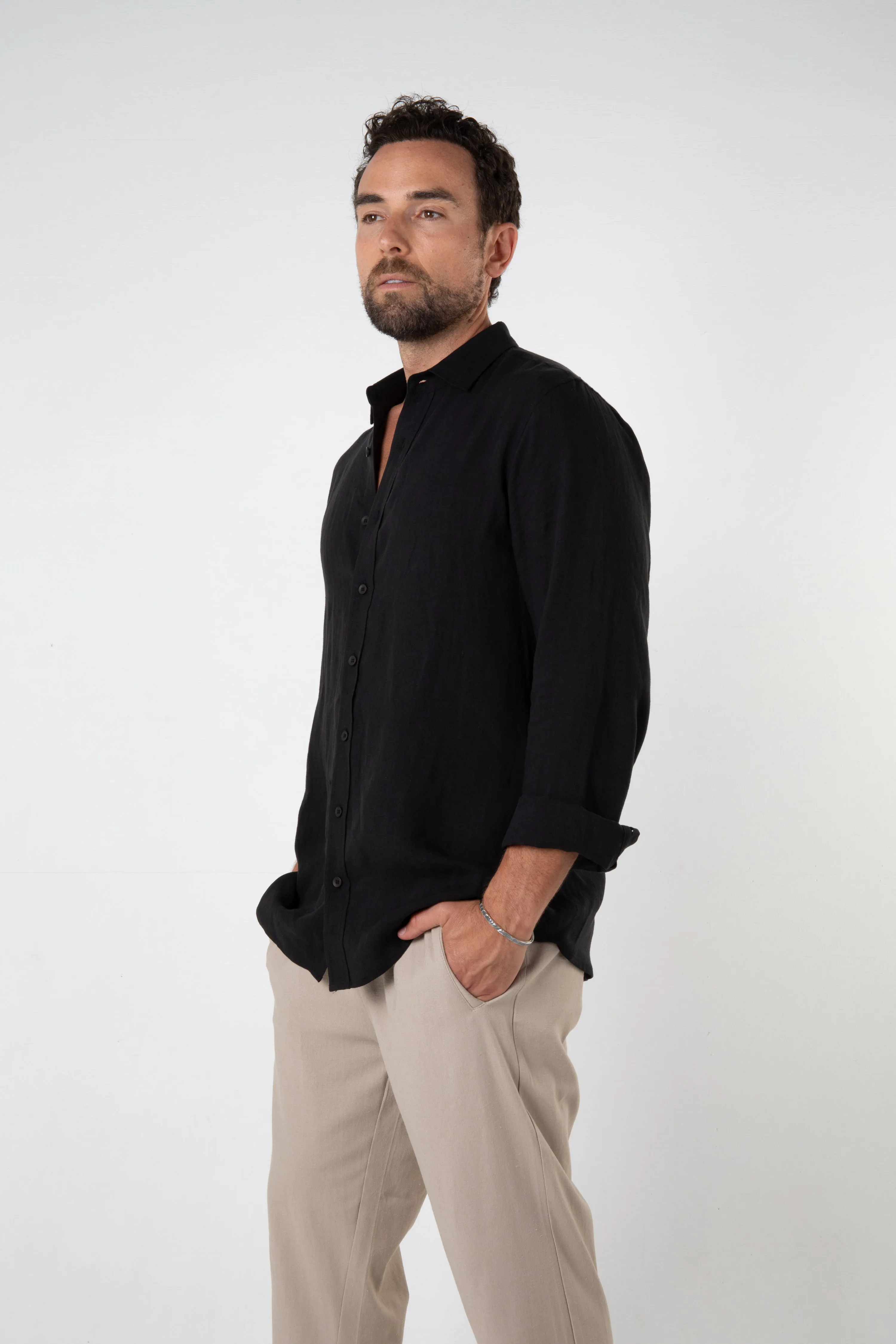 MONTOYA SHIRT - CROMA BLACK