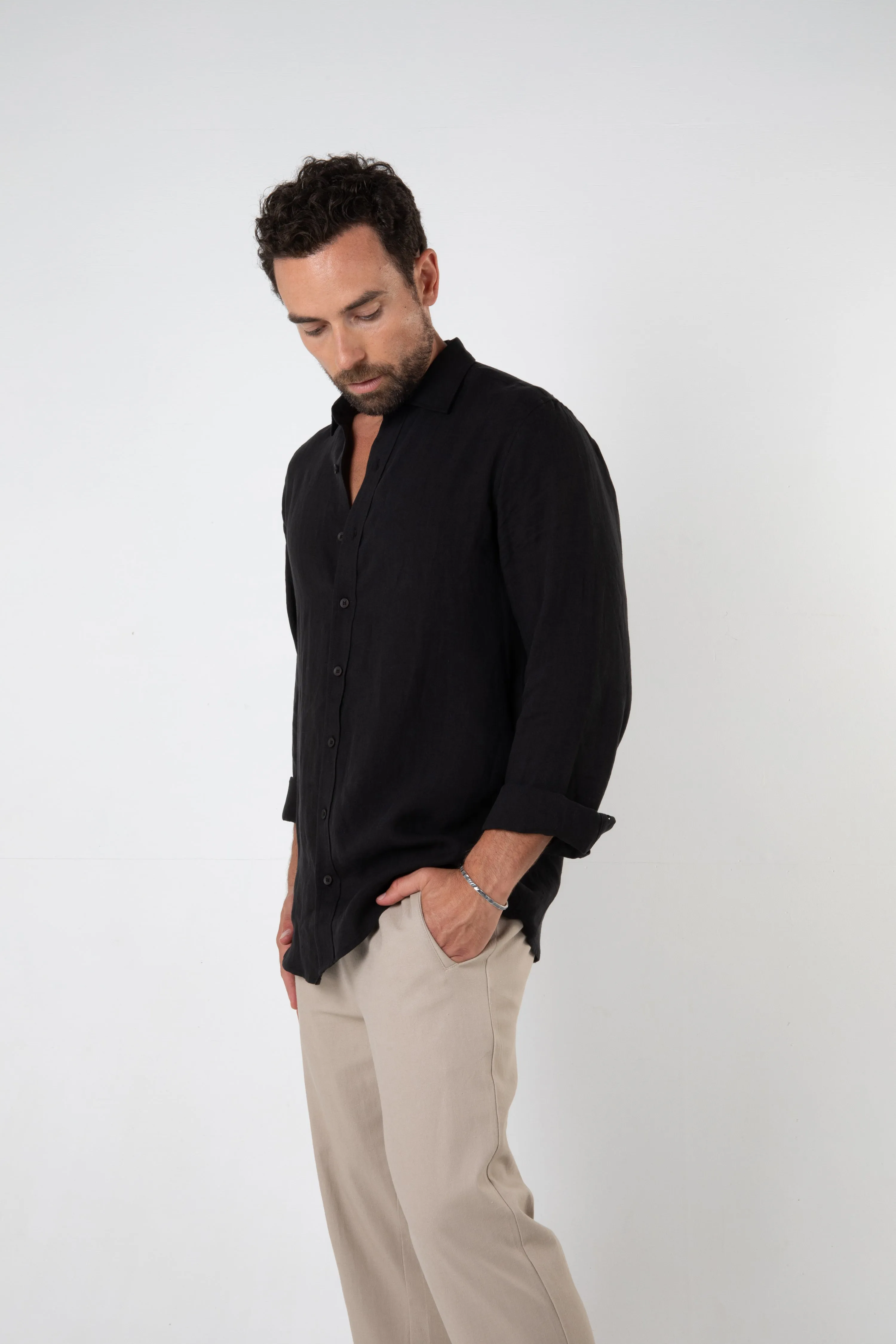 MONTOYA SHIRT - CROMA BLACK