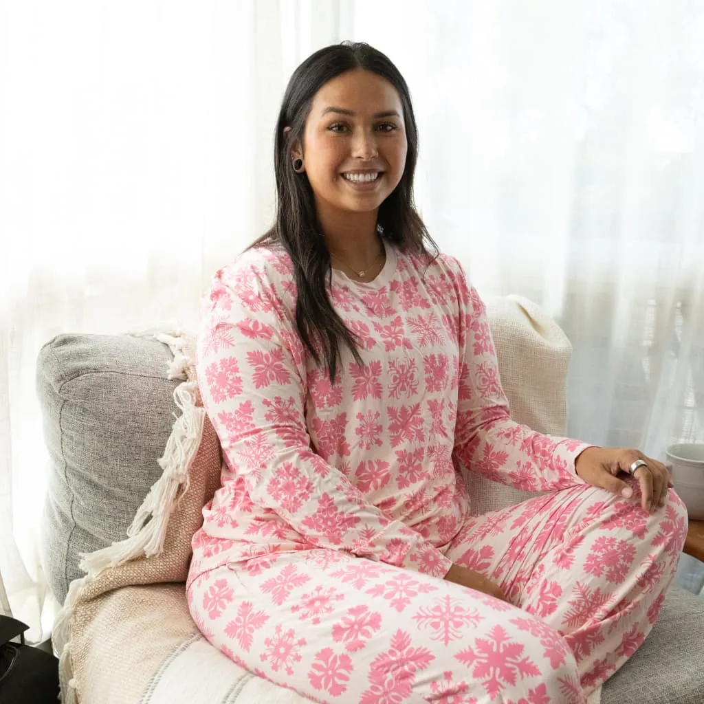 Napuanani in Lokelani Women's Long Bamboo Pajamas