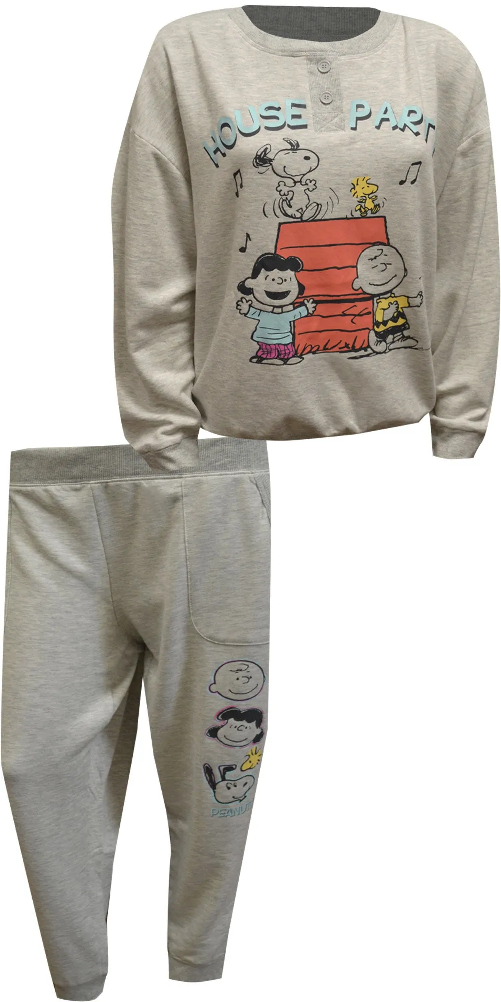 Peanuts Snoopy's House Party Pajama Set