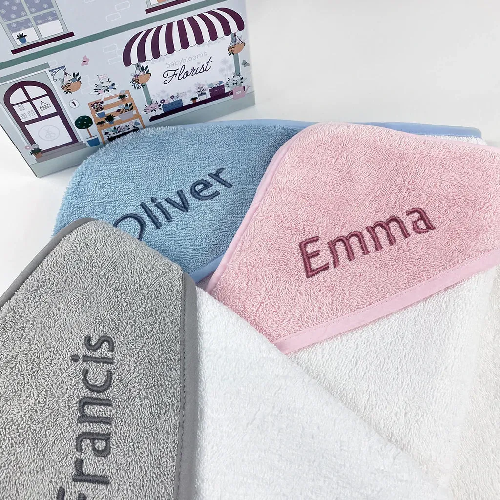 Personalised Cosy Cuddles Gift Set, Grey - 0-12 Months