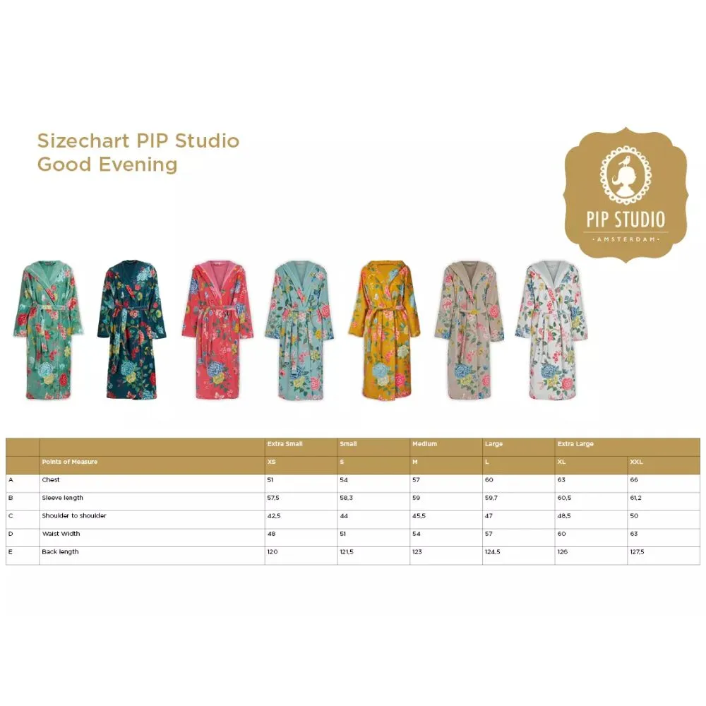 PIP Studio Good Evening Khaki Bathrobe