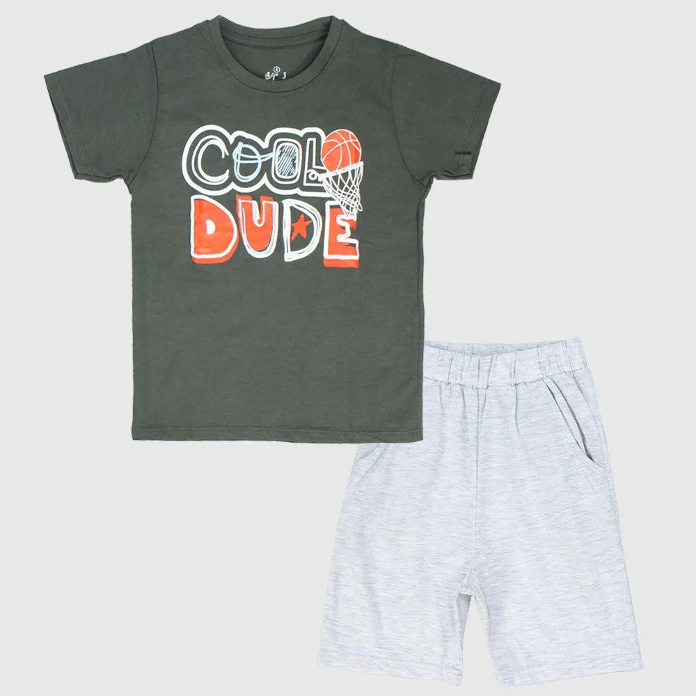 "Cool Dude" Short-Sleeved Pajama